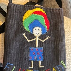 Colorful Embroidered Bag with Fun Design Phish Fluffhead Festivals crossbody bag